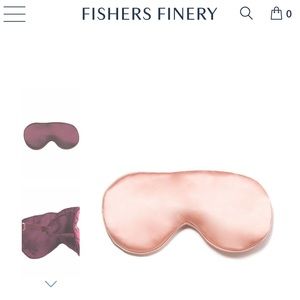 BNWT Fishers Finery silk sleeping mask